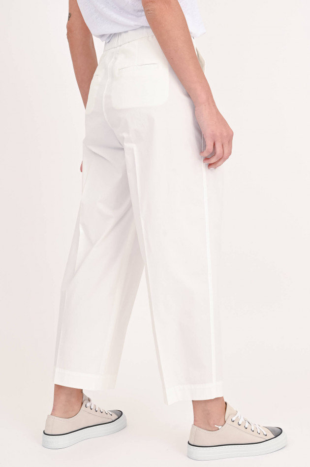 Peserico Baumwollhose in Weiss