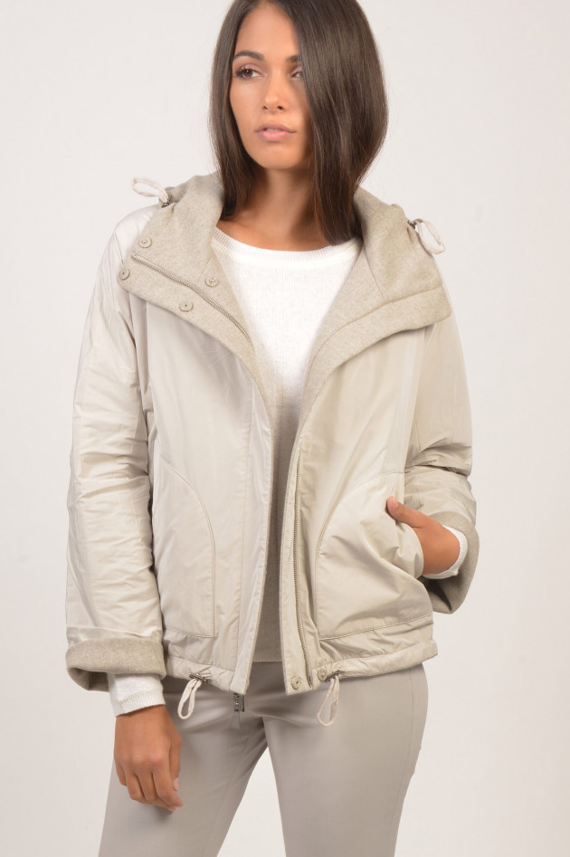 PesericoWendejacke in Beige/Natur