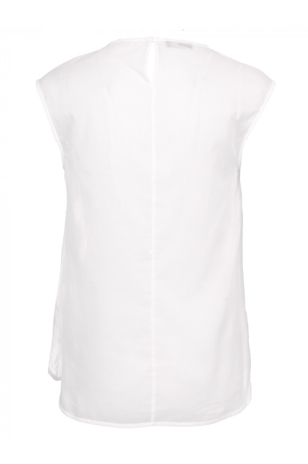 Peserico Transparentes Shirt in Weiß