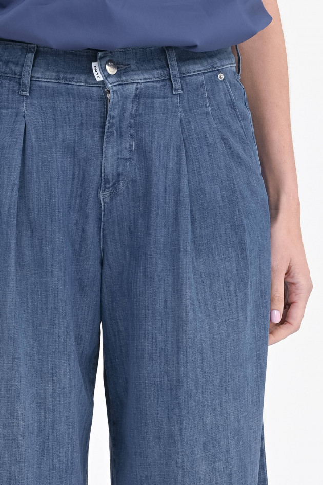 PNTS Palazzo-Hose THE GENT in Mittelblau