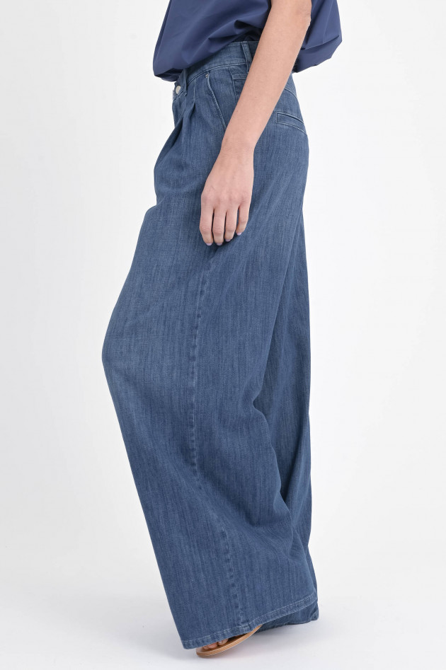 PNTS Palazzo-Hose THE GENT in Mittelblau