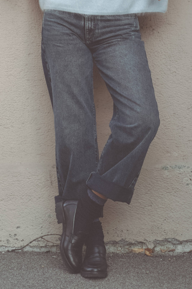PNTS Wide Leg Denim THE LOOSE in Dark Blue