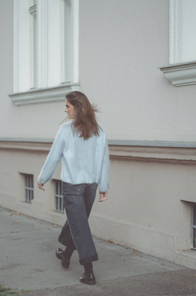 PNTS Wide Leg Denim THE LOOSE in Dark Blue