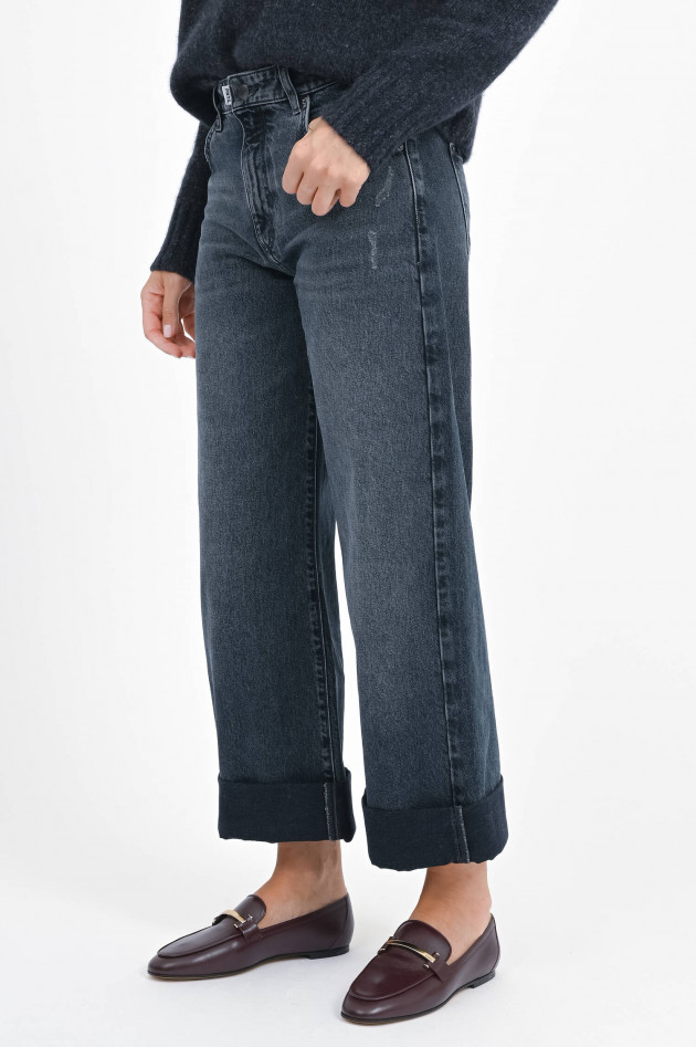 PNTS Wide Leg Denim THE LOOSE in Dark Blue