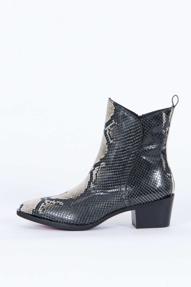 Pons Quintana Stiefelette im Pyton-Design