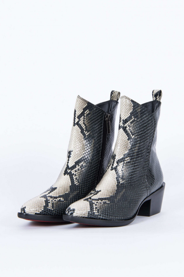 Pons Quintana Stiefelette im Pyton-Design