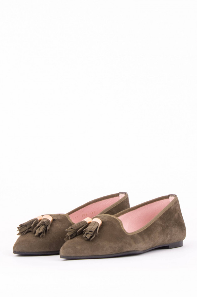 Pretty Ballerinas Loafer ANGELIS in Oliv