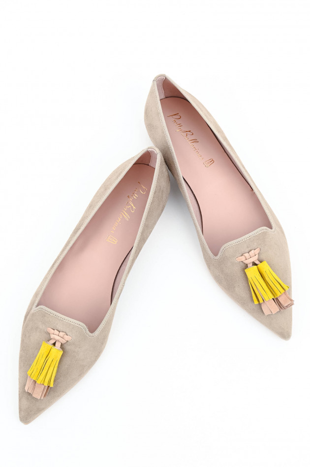 Pretty Ballerinas Loafer ANGELIS mit Quasten in Sand