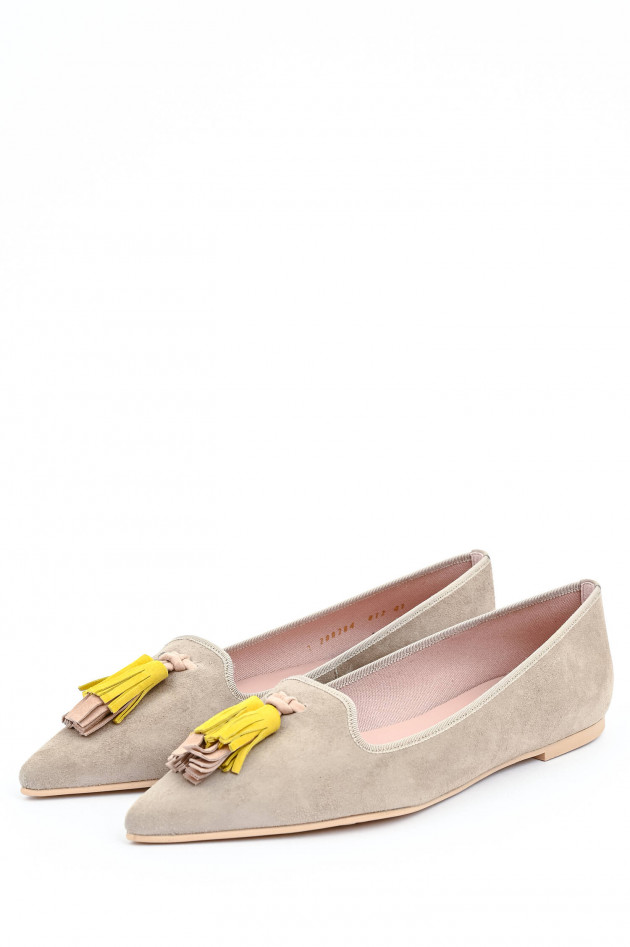 Pretty Ballerinas Loafer ANGELIS mit Quasten in Sand