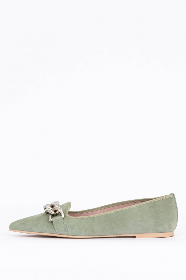 Pretty Ballerinas Loafer ANGELIS in Mintgrün