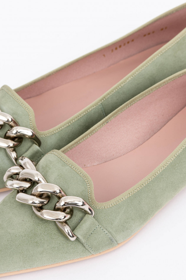 Pretty Ballerinas Loafer ANGELIS in Mintgrün