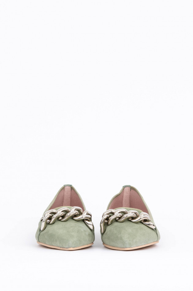 Pretty Ballerinas Loafer ANGELIS in Mintgrün