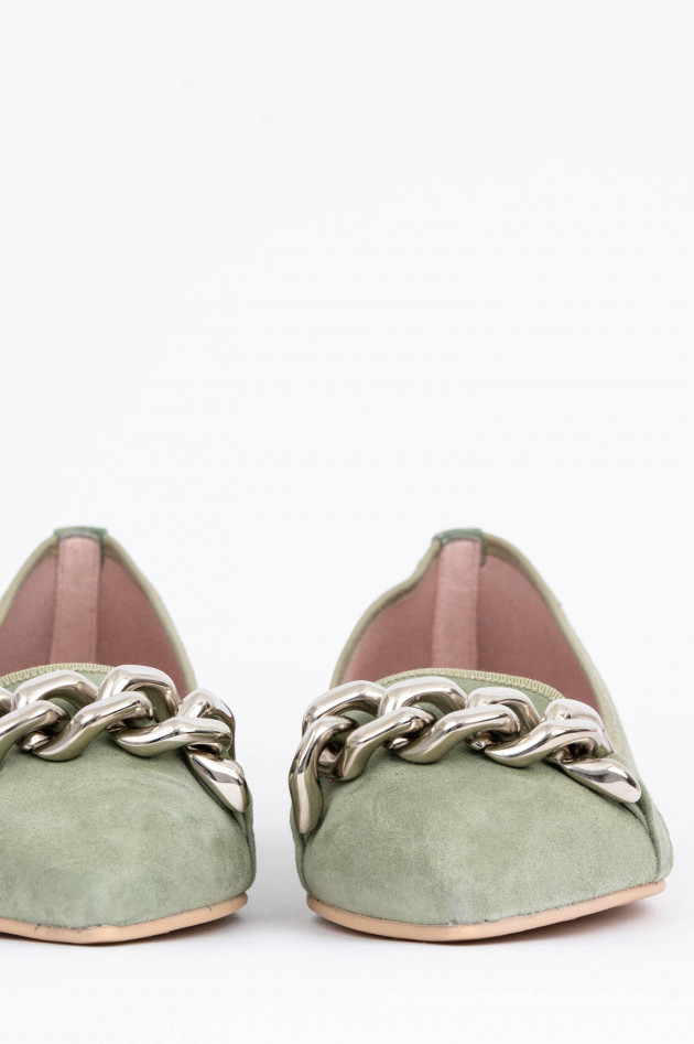 Pretty Ballerinas Loafer ANGELIS in Mintgrün