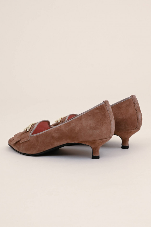 Pretty Ballerinas Pumps mit Schnalle in Taupe