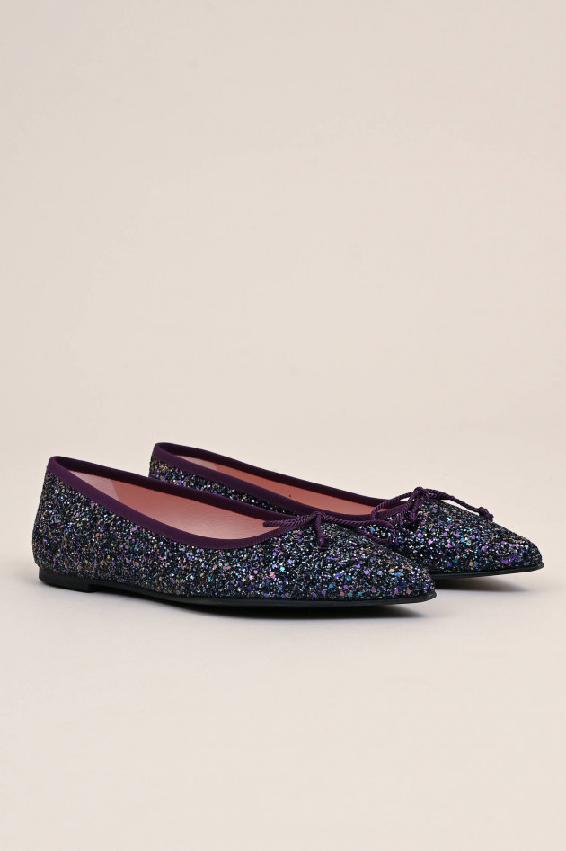 Pretty Ballerinas Ballerina mit Pailletten in Violett