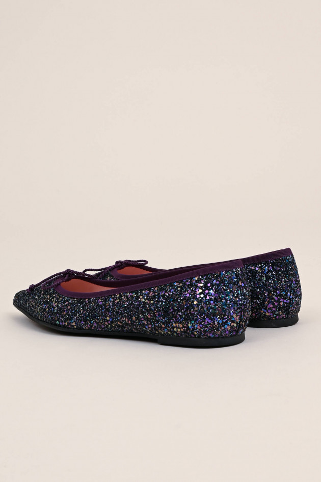 Pretty Ballerinas Ballerina mit Pailletten in Violett