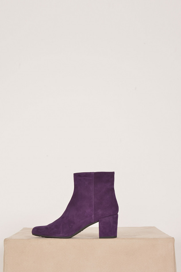 Pretty Ballerinas Stiefelette aus Veloursleder in Violett