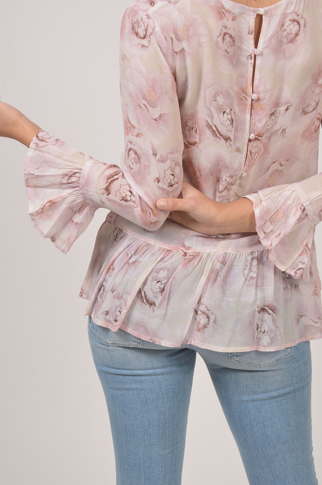 Princess goes Hollywood Bluse floral gemustert in Rosa