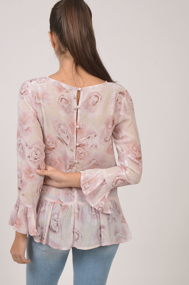 Princess goes Hollywood Bluse floral gemustert in Rosa