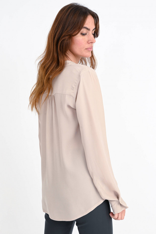 Princess goes Hollywood Blusenshirt mit V-Dekolleté in Beige