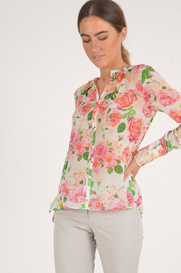 Princess goes Hollywood Bluse floral gemustert  in Rosa