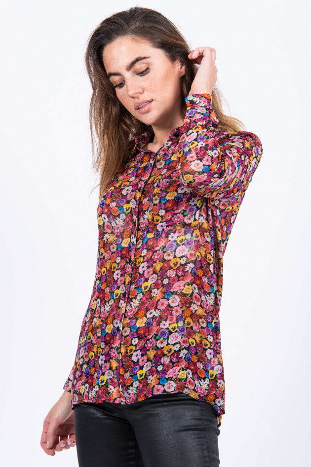 Princess goes Hollywood Leichte Bluse mit floralem Print