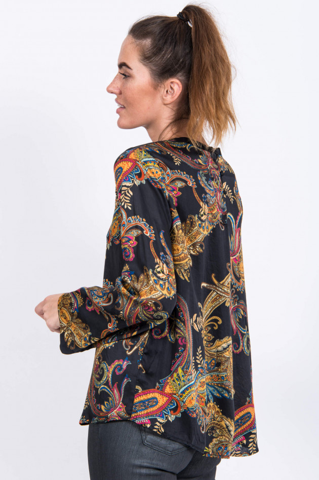 Princess goes Hollywood Blusenshirt im Paisley-Design in Schwarz