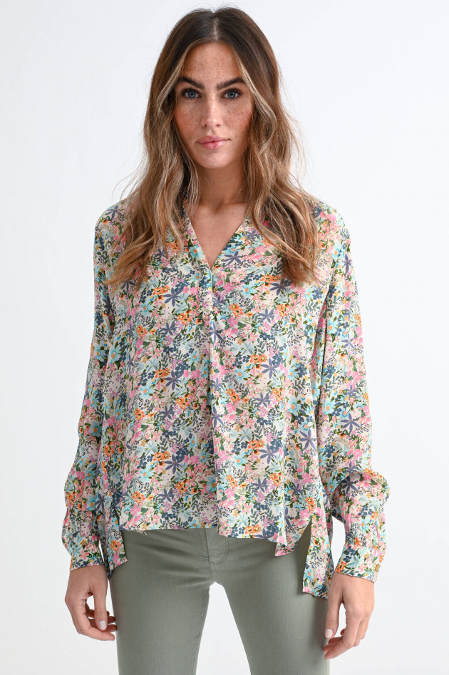 Princess goes Hollywood Oversized Blümchen-Bluse in Multicolor