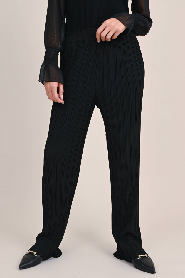 Princess goes Hollywood Plissee Hose in Schwarz