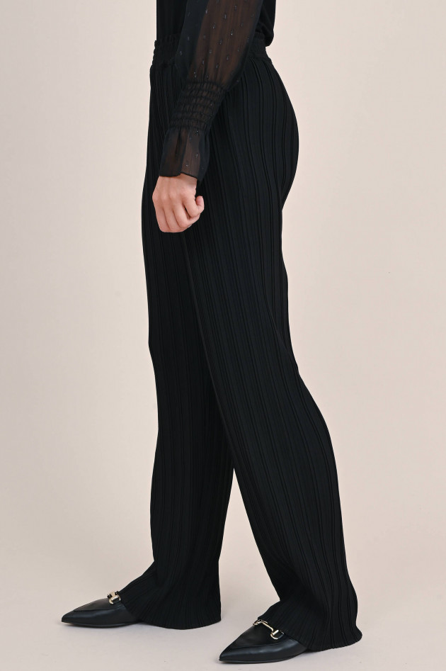 Princess goes Hollywood Plissee Hose in Schwarz