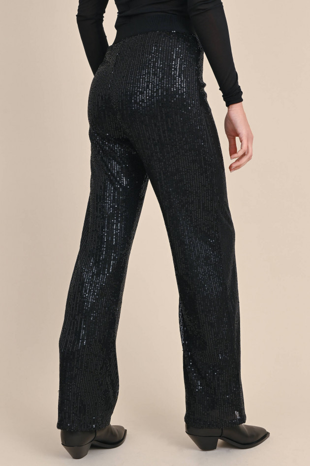 Princess goes Hollywood Hose mit Pailletten in Schwarz