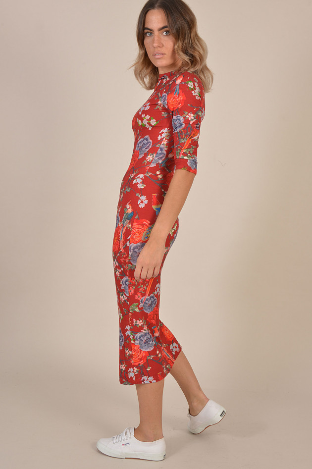 Princess goes Hollywood Kleid mit Blumenprint in Rot gemustert