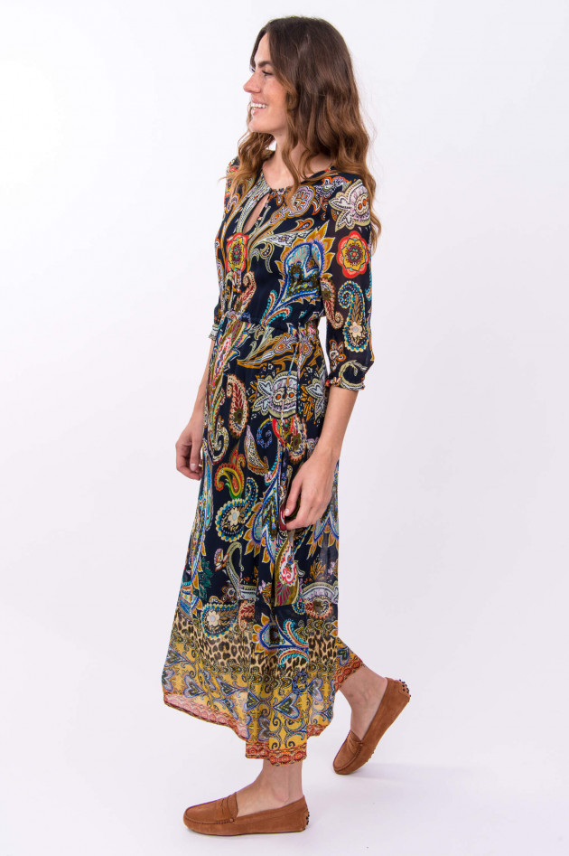 Princess goes Hollywood Maxi-Kleid im Paisley-Design in Navy