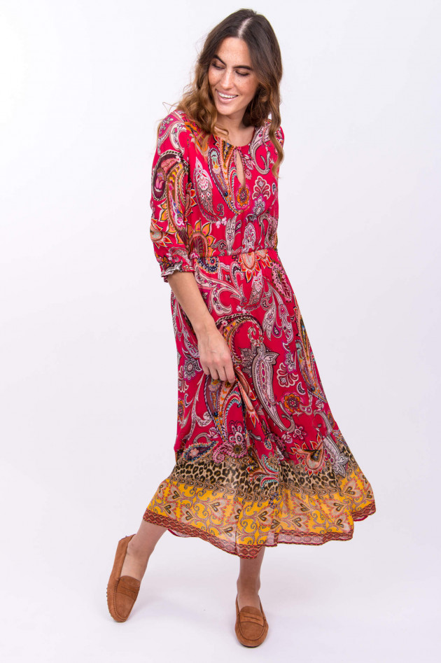 Princess goes Hollywood Maxi-Kleid im Paisley-Design in Pink