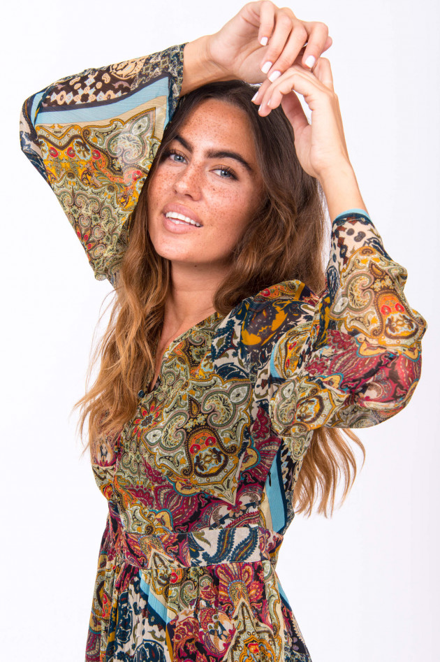 Princess goes Hollywood Kleid aus Viskose im Paisley-Design