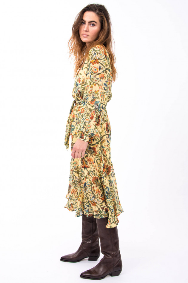 Princess goes Hollywood Kleid im Jungle-Print in Gelb