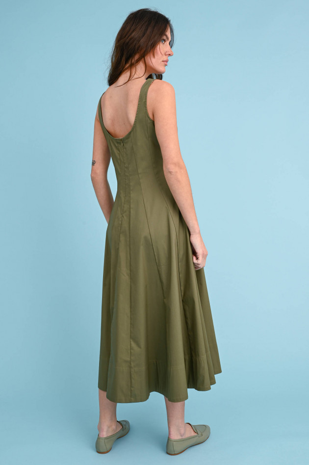 Princess goes Hollywood Ausgestelltes Midi-Kleid in Khaki