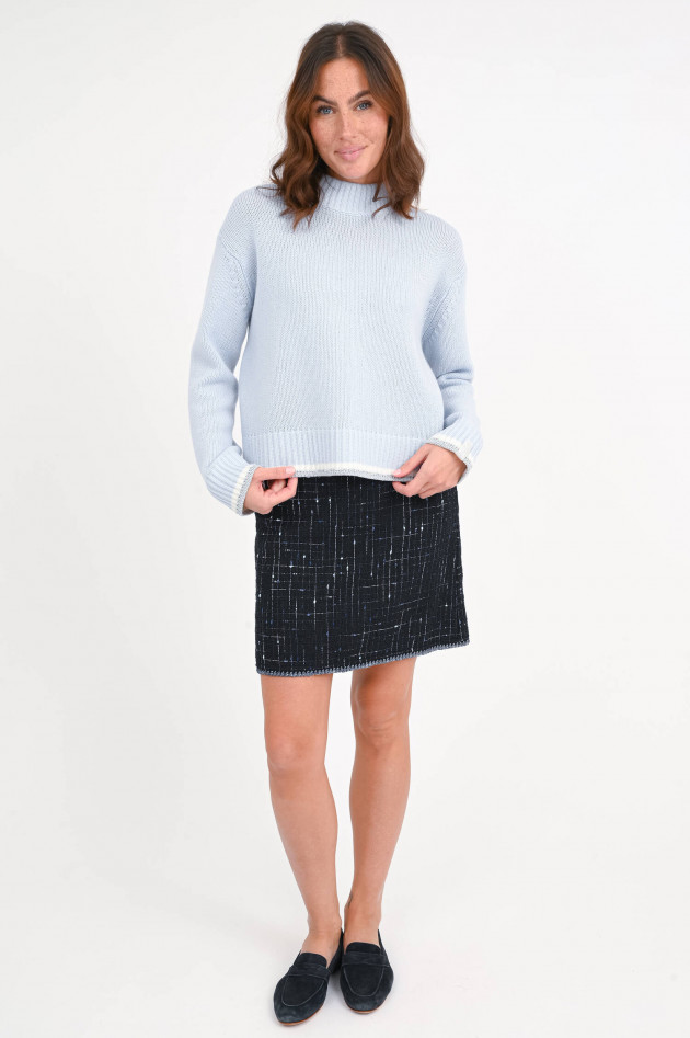Princess goes Hollywood Chunky Pullover in Hellblau