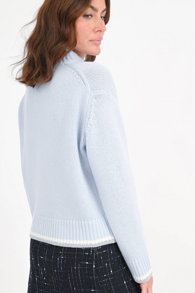 Princess goes Hollywood Chunky Pullover in Hellblau