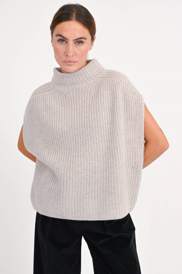 Princess goes Hollywood Pullunder aus Cashmere-Woll-Mix in Greige