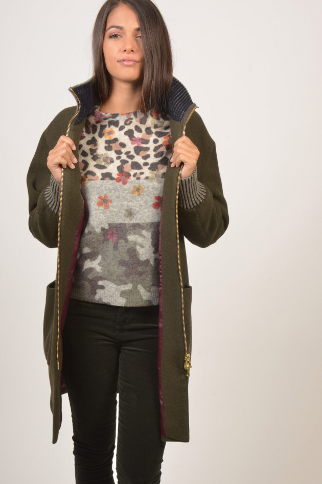 Princess goes Hollywood Pullover in Leo - Camouflage gemustert