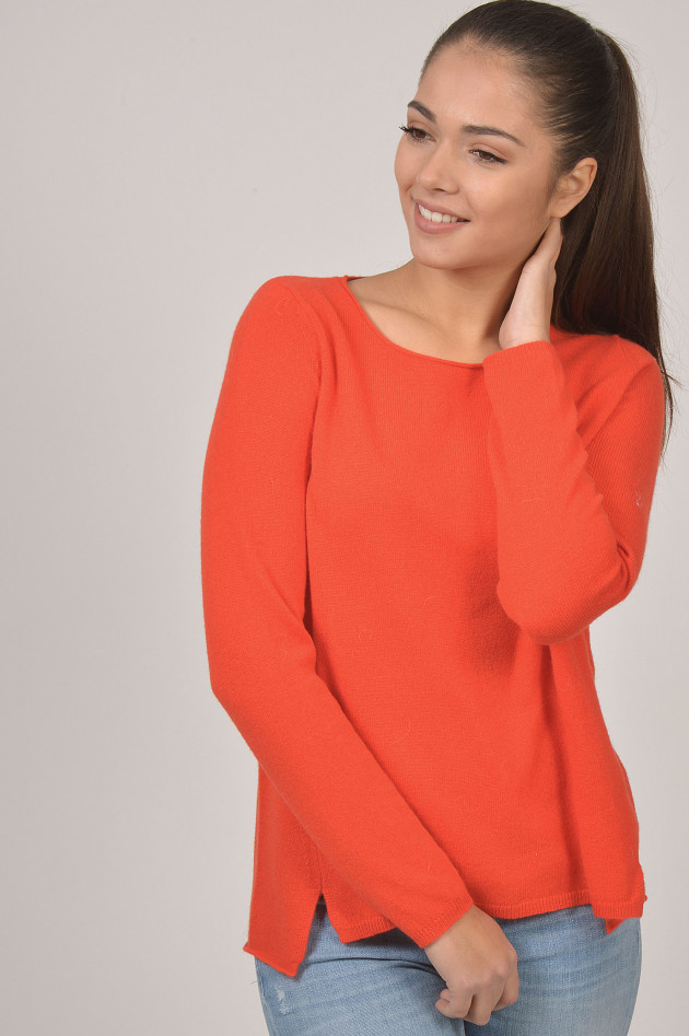 Princess goes Hollywood Oversized - Pullover aus Cashmere in Orange