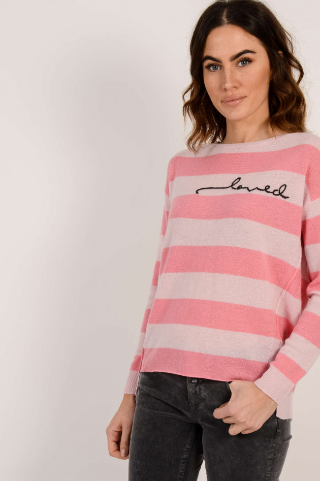 Princess goes Hollywood Pullover in Pink gestreift