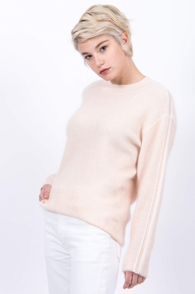 Princess goes Hollywood Pullover aus Mohair-Mix in Rosé