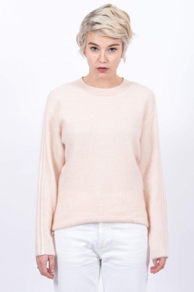 Princess goes Hollywood Pullover aus Mohair-Mix in Rosé