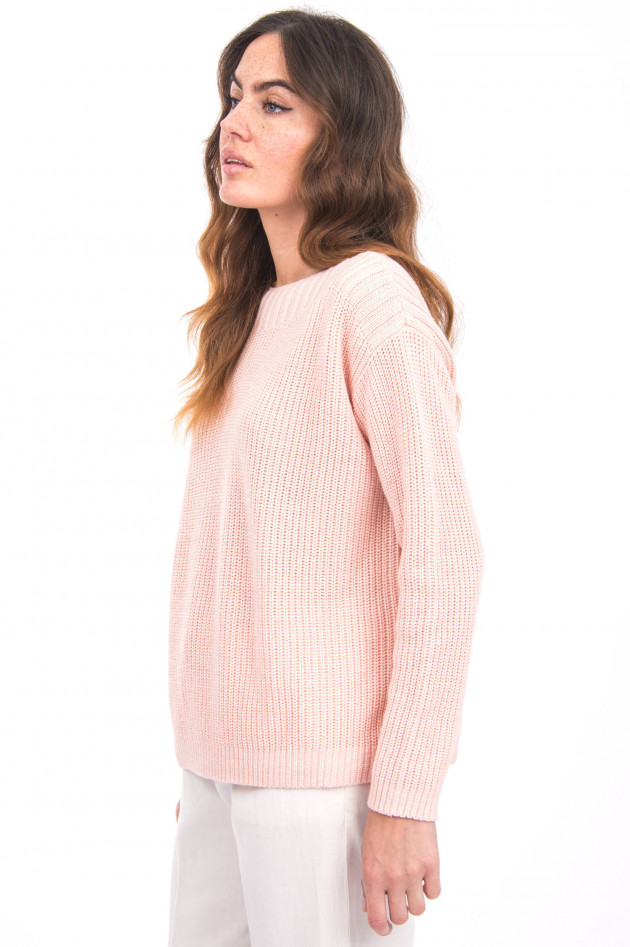 Princess goes Hollywood Strickpullover mit U-Boot-Ausschnitt in Rosa