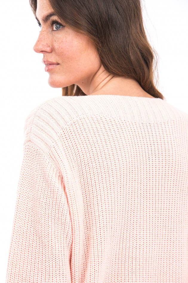 Princess goes Hollywood Strickpullover mit U-Boot-Ausschnitt in Rosa