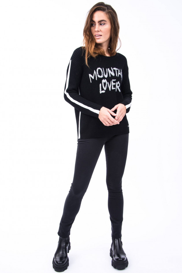 Princess goes Hollywood Strickpullover Mountain Lover in Schwarz