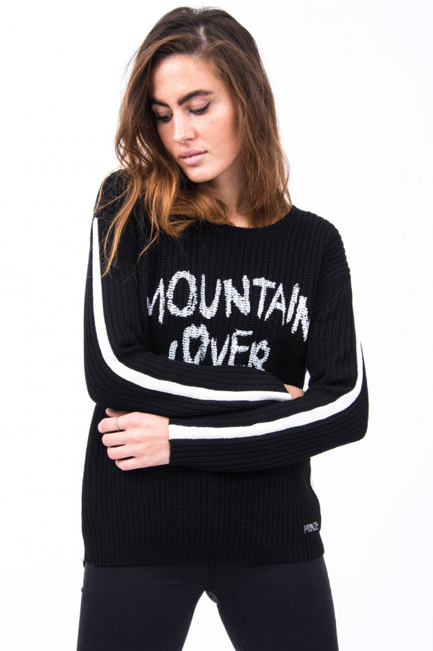 Princess goes Hollywood Strickpullover Mountain Lover in Schwarz