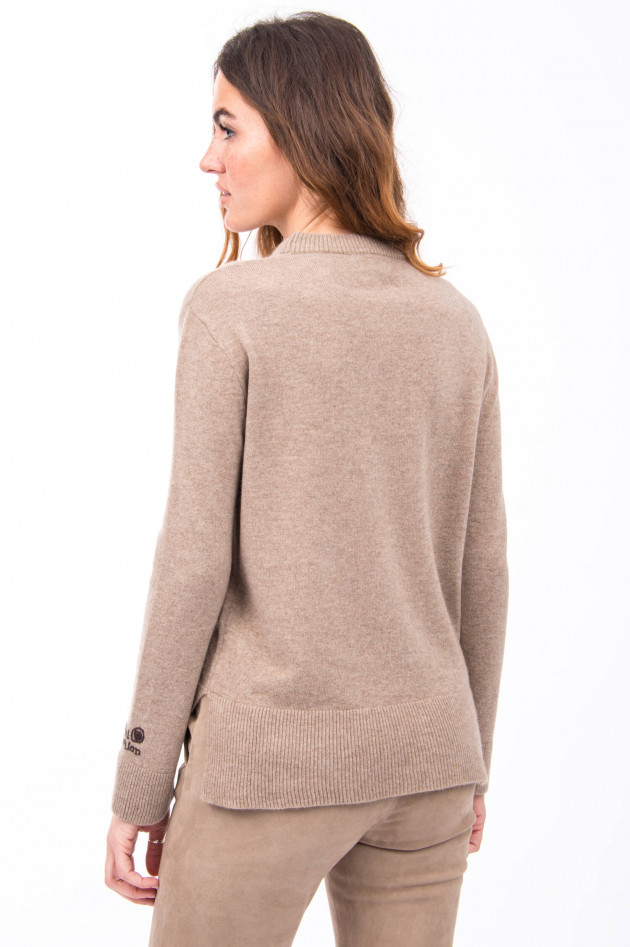 Princess goes Hollywood Kaschmirpullover Save Water.. in Taupe